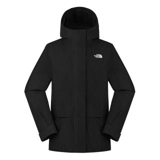 THE NORTH FACE 三合一冲锋衣 防水可拆卸 宇宙黑 S/155