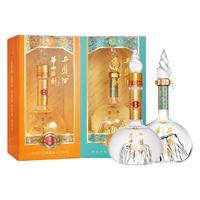 西凤酒华山论剑凤香型白酒自饮白酒 52度勇智敏仁组合500ml*2