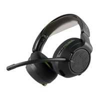 Skullcandy Crusher PLYR 720 无线游戏耳机,极致沉浸和舒适,THX 空间音频,多感官低音,可拆卸麦克风,Xbox,PC,游戏站,无线发射器 - 数码黑色 Xbox