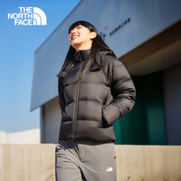 PLUS会员：北面 羽绒服女Hydrenalite防泼溅600蓬鹅绒填充保暖25秋冬|8ENC JK3/宇宙黑 L /165