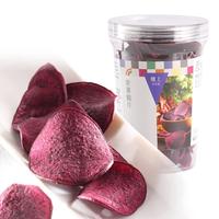 樓上 中国香港楼上 紫薯脆片 中国台湾进口休闲零食110g(直邮)