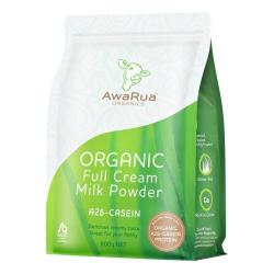 阿瓦鲁 袋装全脂奶粉800g新西兰有机奶粉成人中老年无蔗糖