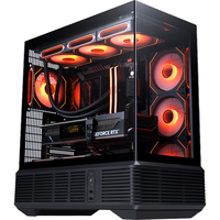 先马 境界Lite 黑色 ATX海景房 游戏电脑台