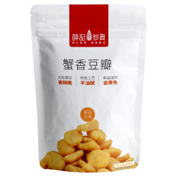 薛记炒货 蟹香味豆瓣200g/袋