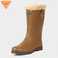 非常行 经典驼色高筒 秋冬加厚加绒保暖