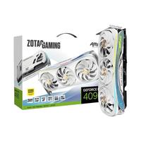 ZOTAC 索泰 GeForce RTX 4090 AMP Extreme AIRO 月白 显卡 24GB 白色