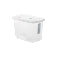 CHAHUA 茶花 012004 翻盖米桶 10kg 透明