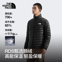 北面(The North Face)羽绒服男Thunder防泼溅700蓬鹅绒轻盈保暖户外25秋冬|8DX2 JK3/宇宙黑 2XL /185