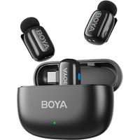 BOYA mini2迷你麦克风 无线夹领式直播降噪小专业收音录音器