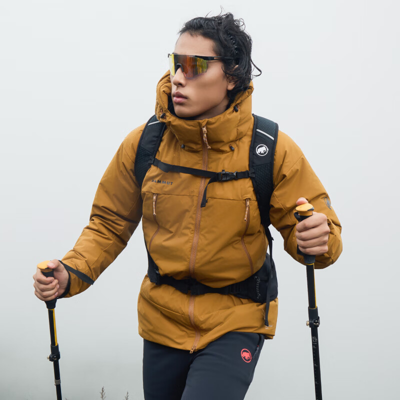 猛犸象（MAMMUT）Clion 【红标】男女款运动户外防风防泼水透汽保暖连帽鹅绒羽绒服