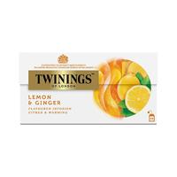 TWININGS 川宁 柠檬干姜茶花草茶25片 英国进口柠檬姜茶花草茶茶包