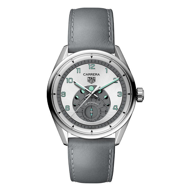 泰格豪雅TAG Heuer卡莱拉系列天文学家腕表显示手表中性 WBX2112.FC6615 全球限量500枚