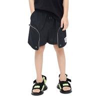 little moco童装夏装儿童裤子男童纯棉工装风短裤夏季中大童男款