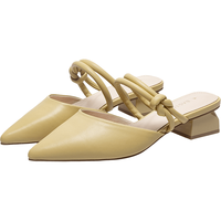 BASTO 百思图 女士穆勒鞋 MA621BH1 白色 34