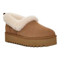 UGG女士I-NITA秋冬厚底时尚懒人茸茸毛舒适休闲拖鞋1166733 CHE-栗色 36