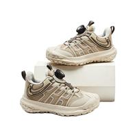 迷你巴拉 MINI BALA 【冬加绒保暖】中小童户外休闲登山鞋旋转扣男女童鞋休闲运动鞋