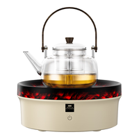 WORLD KITCHEN/康宁 全玻璃养生壶 电陶炉+烤网 0.6L