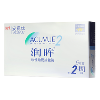 ACUVUE 安视优 润眸系列 双周抛透明隐形眼镜 6片 225度