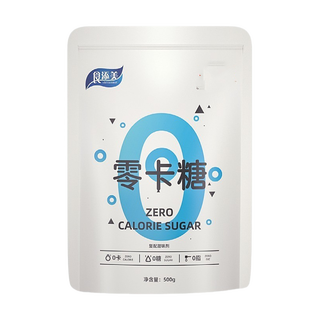 零卡糖代糖0卡糖500g/袋白糖木糖醇甜菊糖苷赤藓糖醇砂糖蔗糖发酵