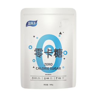 零卡糖代糖0卡糖500g/袋白糖木糖醇甜菊糖苷赤藓糖醇砂糖蔗糖发酵