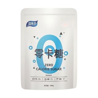 零卡糖代糖0卡糖500g/袋白糖木糖醇甜菊糖苷赤藓糖醇砂糖蔗糖发酵