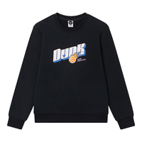 361°童装男童套头卫衣春秋中大童上衣 经典黑 175 175cm