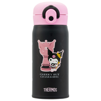 膳魔师(THERMOS)不锈钢保温杯办公咖啡杯便携水杯大咖杯 酷洛米系列二代 黑色保温杯350ml