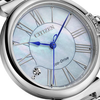 CITIZEN L花语风吟系列 30毫米光动能腕表 EM1060-87N