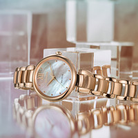 PLUS会员：CITIZEN L花语风吟系列 28.8毫米光动能腕表 EM0533-82Y