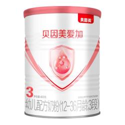 贝因美 爱加系列 幼儿奶粉 国产版 3段 400g