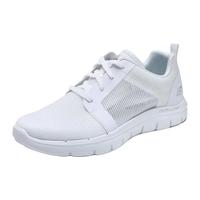 SKECHERS 斯凯奇 SPORT系列 Flex Appeal 2.0 男士休闲运动鞋 666045/WHT 白色