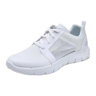 SKECHERS 斯凯奇 SPORT系列 Flex Appeal 2.0 男士休闲运动鞋 666045/WHT 白色