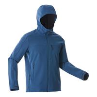 迪卡侬户外休闲软壳衣防泼水加绒冲锋衣内胆2024ODF 午夜蓝 XL