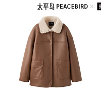 会员专享：太平鸟 翻领外套A3BBD4409
