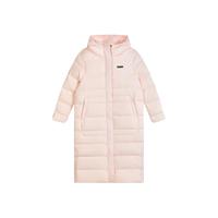 彪马（PUMA）防风拒水700蓬90绒长款羽绒服女冬季保暖鸭绒外套 692775 冰粉色-65 2XL (175/96A)