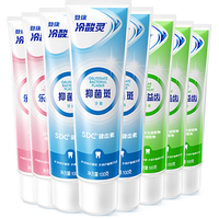 冷酸灵 牙膏套装 (清火益齿100g*3+抑牙菌斑100g*3+乐齿护龈100g*2)