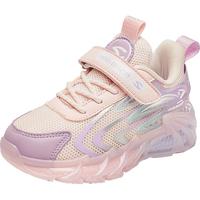 哈比熊童鞋春秋男童运动鞋儿童软底跑步鞋女童大童休闲鞋AS7778粉色37码 粉色1