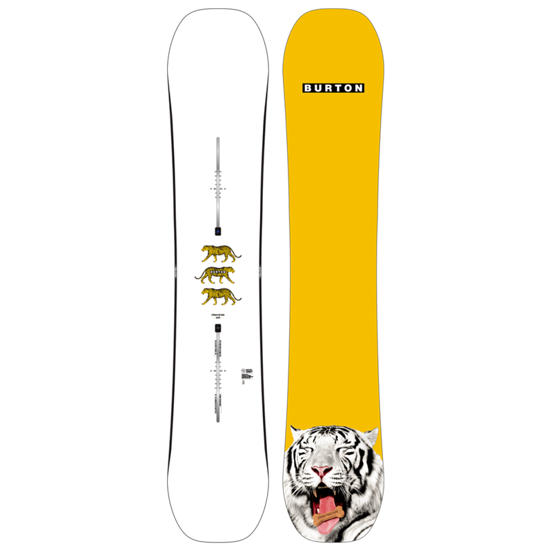 BURTON伯顿男士Process老虎板滑雪单板运动装备106921/107121 10692111000-PurePopCamber 157cm