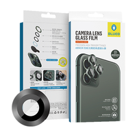 BLUEO蓝猩 适用苹果13promax镜头膜iPhone14Promax后置摄像镜头钢化膜高清透闪钻耐磨防摔保护贴膜 精密防眩镜头膜 IPhone13Pro/13ProMax 石墨色