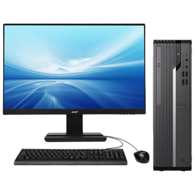 宏碁（acer）商祺X2270 商用办公电脑台式主机 (Twin Lake N150-8G 512G Win11) 27英寸套机