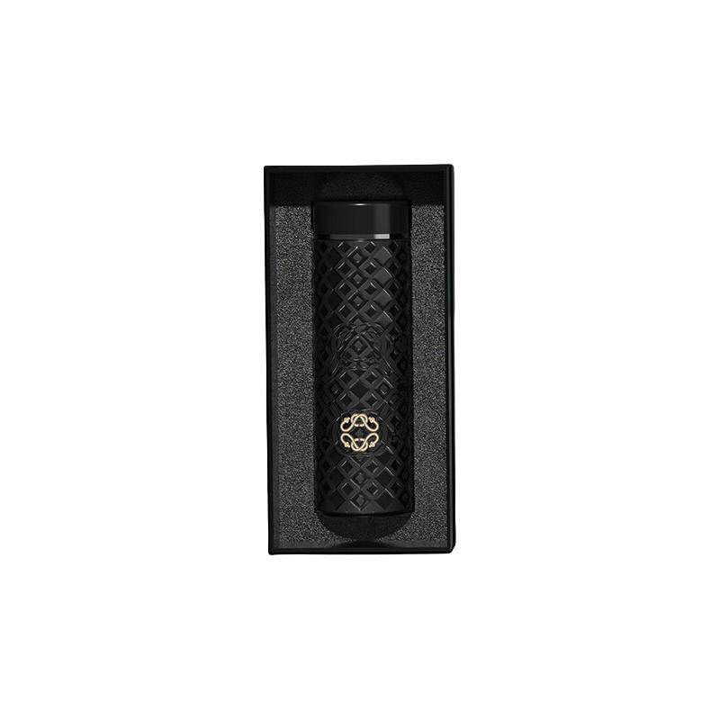  吨吨 纯钛材质 男士保温杯  鎏金黑【内外纯钛】 401-500ml 401-500ml