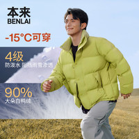 本来 男士防泼水加厚保暖立领羽绒服