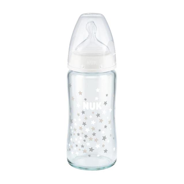 88VIP：NUK 德国感温宽口径玻璃奶瓶婴儿新生0到6个月以上宝宝防胀气奶瓶