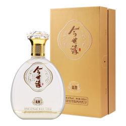 今世缘 88vip 今世缘 纯粮酿造 白酒  单瓶装 浓香型 42%vol 500mL