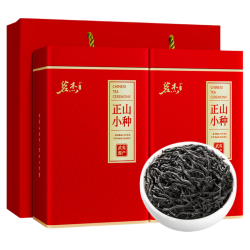 茗杰 茶叶 2023新茶正山红茶小种红茶武夷山正山红茶罐装礼盒装500g