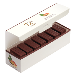 歌帝梵 72%可可黑巧克力21片105g