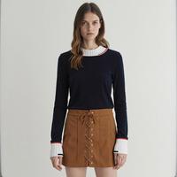 ZARA 女式俏皮个性绑绳设计时髦A字半身短裙