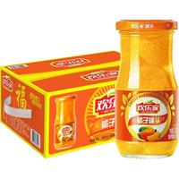 HUANLEJIA 欢乐家 糖水橘子罐头256g*12罐新鲜水果玻璃瓶装儿童零食整箱装