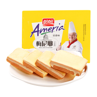 盼盼 饼干梅尼耶干蛋糕面包干奶香味蛋糕早餐糕点心休闲零食 160g盒