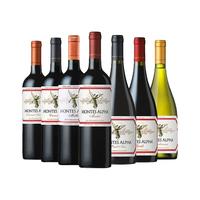 MONTES 蒙特斯 智利原瓶红酒 蒙特斯欧法系列 佳美娜干红葡萄酒750ml